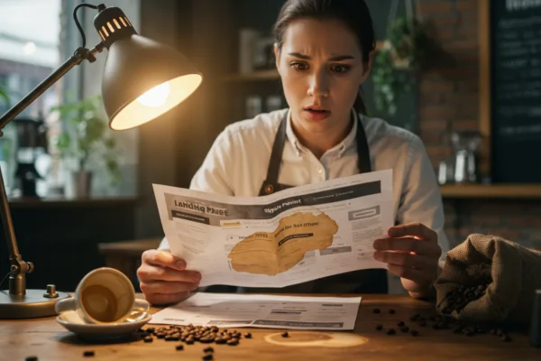 Landing Page CPR: Saving Coffee Conversions