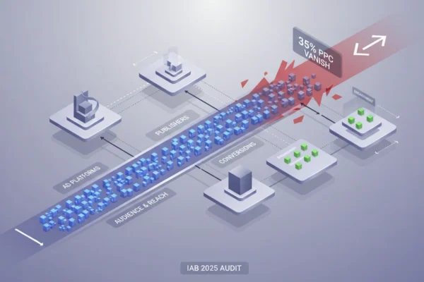35% PPC Clicks Vanish: IAB 2025 Audit
