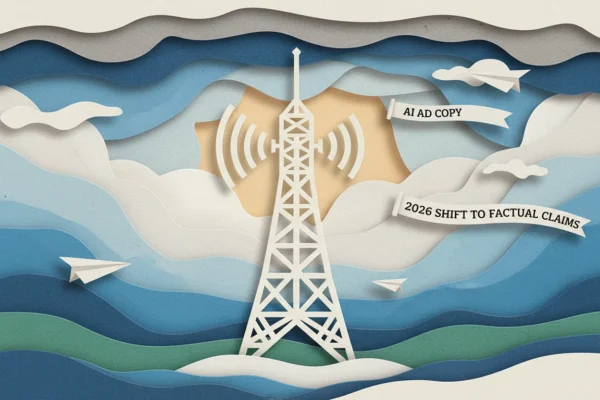 AI Ad Copy: 2026 Shift to Factual Claims