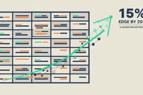 AI Marketing Reports: 15% Edge by 2026
