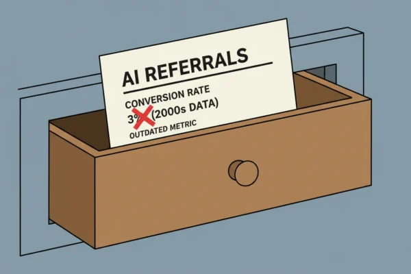 AI Referrals: Why 3% Conversion Is a Myth in 2026
