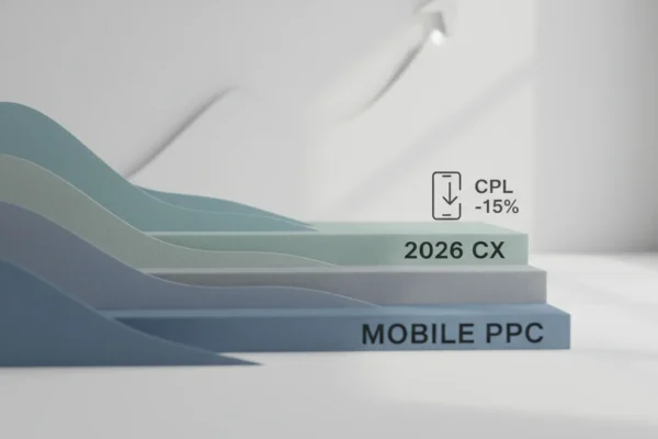 Mobile PPC: 2026 CX Lowers CPL 15%