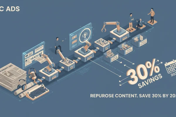 PPC Ads: Repurpose Content, Save 30% in 2026
