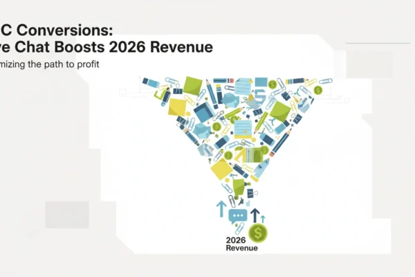 PPC Conversions: Live Chat Boosts 2026 Revenue