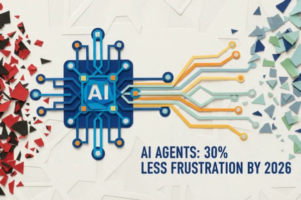 AI Agents: 30% Less Frustration by 2026