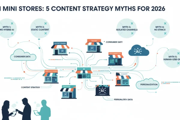 AI Mini Stores: 5 Content Strategy Myths for 2026