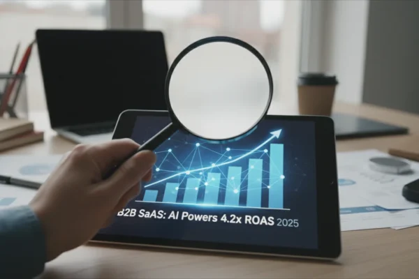 B2B SaaS: AI Powers 4.2x ROAS in 2025