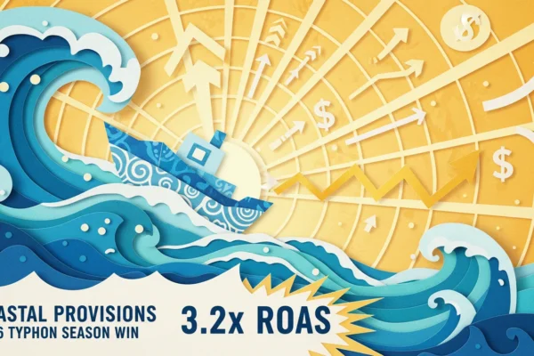 Coastal Provisions’ 2026 Typhoon Season Win: 3.2x ROAS