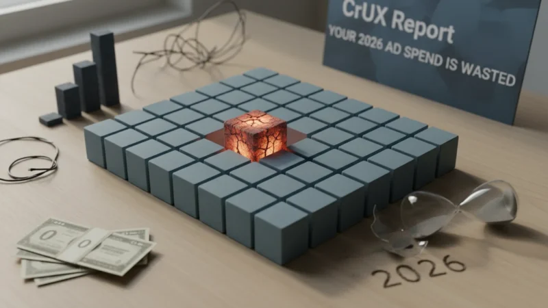 CrUX Report: Why Your 2026 Ad Spend Is Wasted