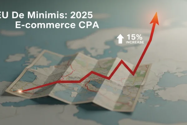 EU De Minimis: 2025 E-commerce CPA Soars 15%