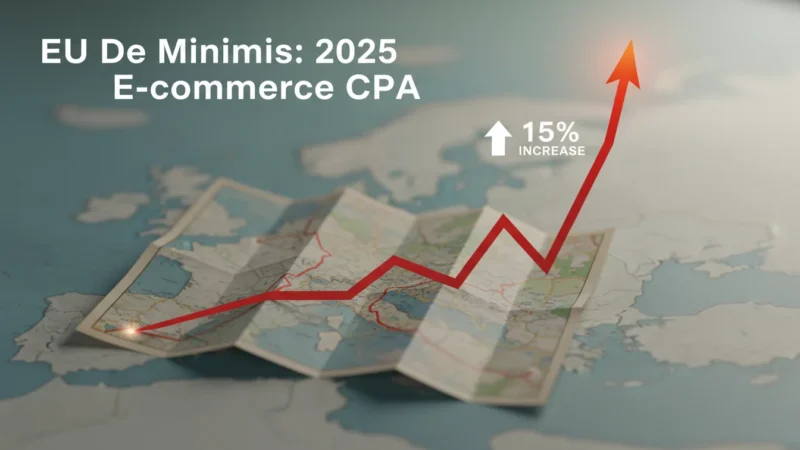EU De Minimis: 2025 E-commerce CPA Soars 15%