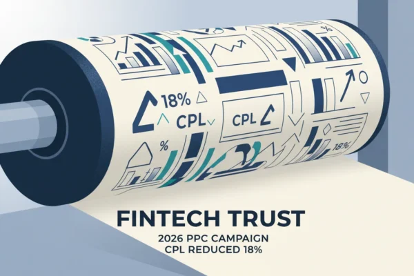 Fintech Trust: 2026 PPC Campaign Slashed CPL 18%