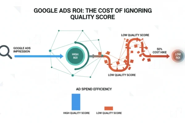 Google Ads ROI: 50% Cost Hike by Ignoring Quality Score