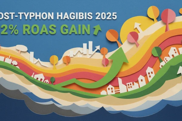 Post-Typhoon Hagibis 2025: 22% ROAS Gain