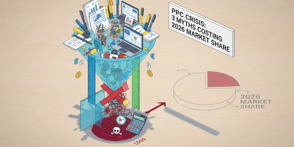 PPC Crisis: 3 Myths Costing 2026 Market Share