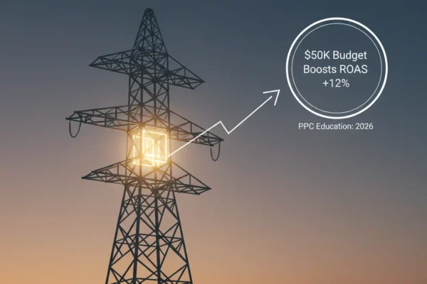 PPC Education: $50K Budget Boosts ROAS 12% in 2026