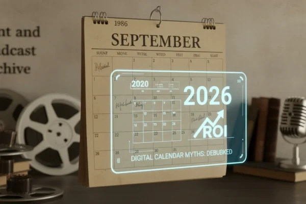 September ROI: 2026 Digital Calendar Myths Debunked