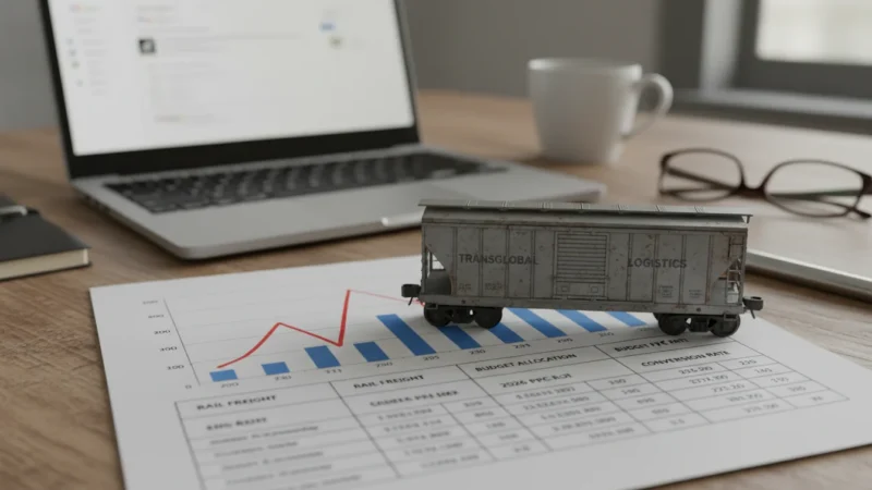 TransGlobal Logistics: Rail Freight PPC Wins in 2026