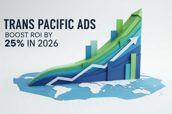 Transpacific Ads: Boost ROI by 25% in 2026