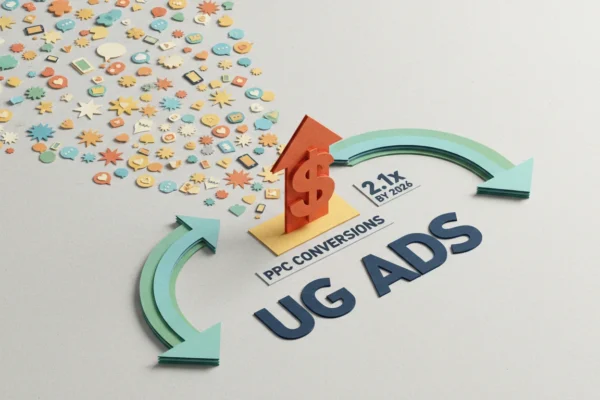 UGC Ads: Boost PPC Conversions 2.1x by 2026