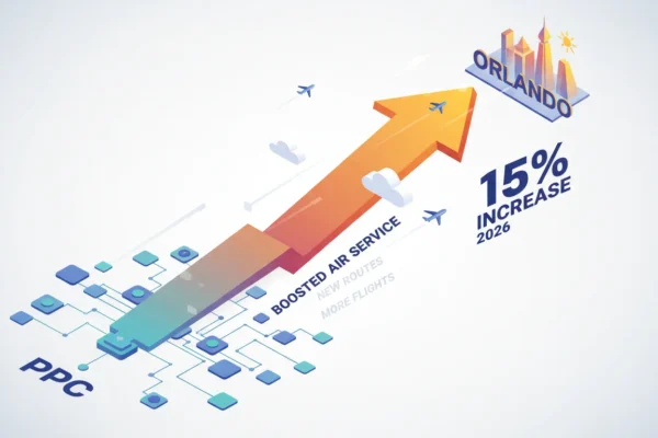 Visit Orlando’s PPC Boosts Air Service 15% in 2026
