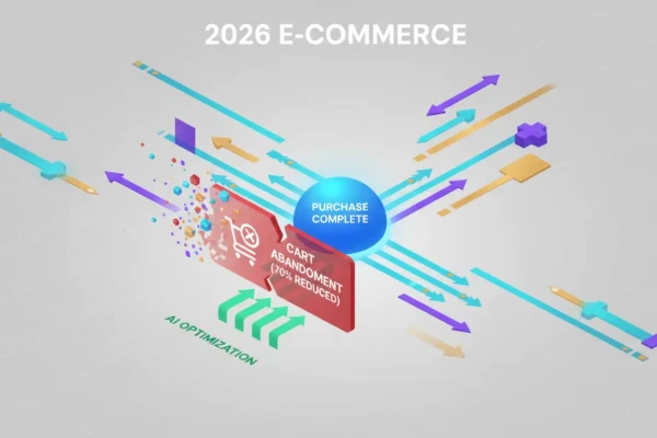 2026 E-commerce: AI Cuts 70% Cart Abandonment