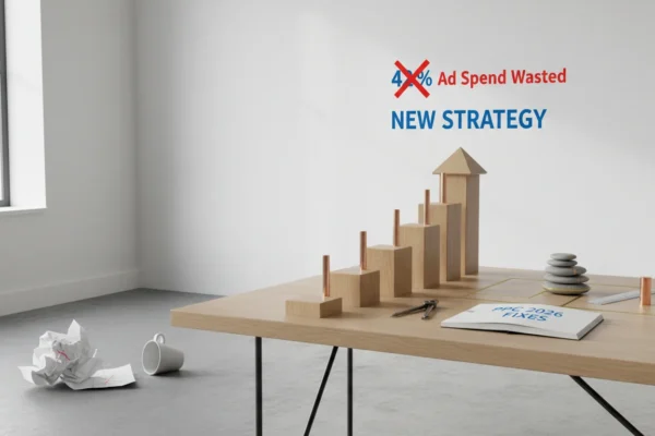42% Ad Spend Wasted: PPC Fixes for 2026