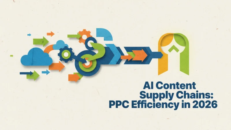 AI Content Supply Chains: PPC Efficiency in 2026