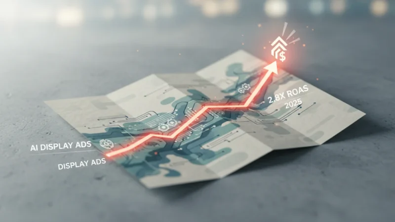 AI Display Ads: 2.8x ROAS in 2025