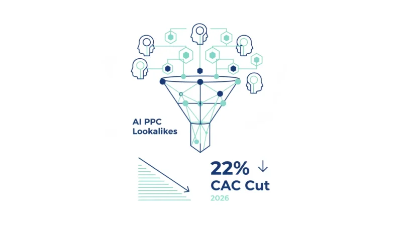 AI PPC Lookalikes: 22% CAC Cut in 2026