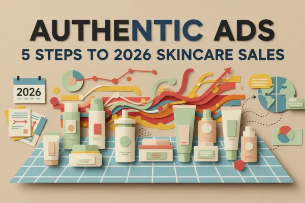 Authentic Ads: 5 Steps to 2026 Skincare Sales