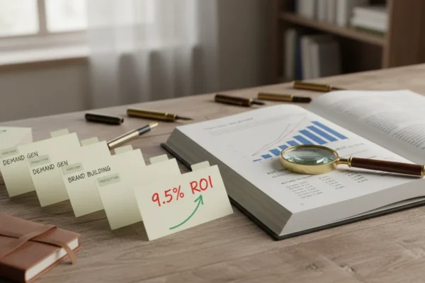 Demand Gen & Brand Building: 9.5% ROI in 2026