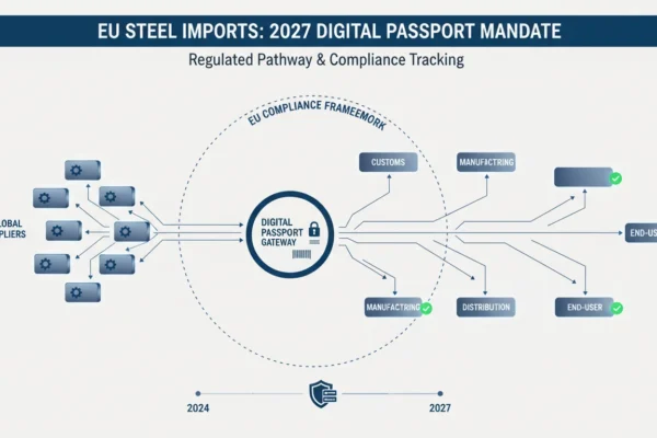 EU Steel Imports: 2027 Digital Passport Mandate