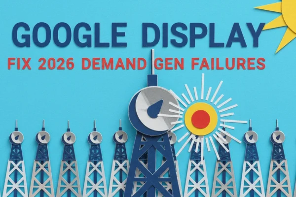 Google Display: Fix 2026 Demand Gen Failures