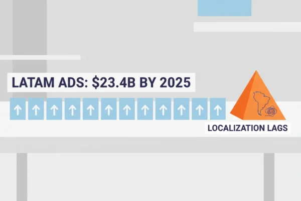 LATAM Ads: $23.4B by 2025, Localization Lags