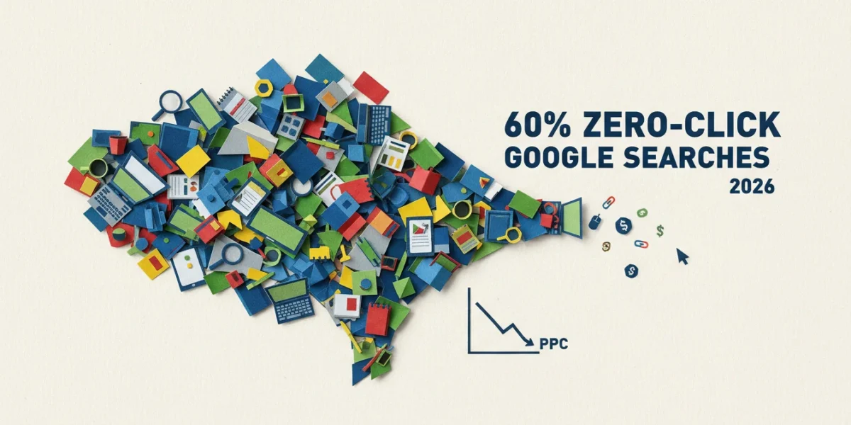 PPC: 60% of Google Searches Zero-Click in 2026