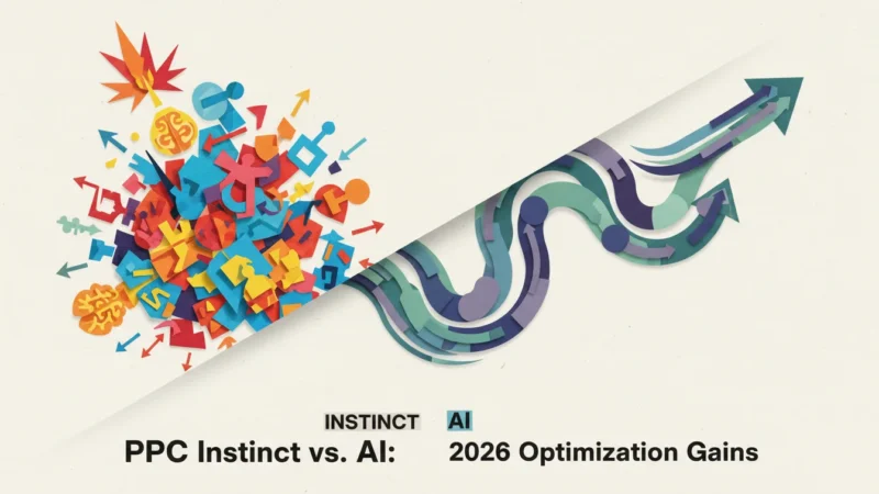 PPC Instinct vs. AI: 2026 Optimization Gains