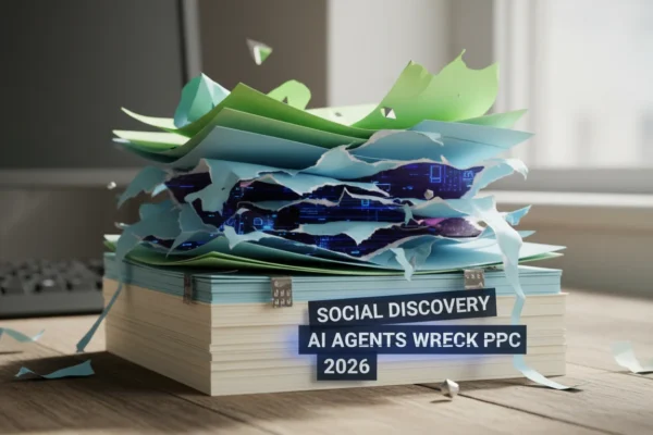 Social Discovery: AI Agents Wreck PPC in 2026
