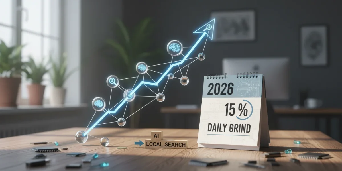 The Daily Grind: AI Local Search Surges 15% in 2026