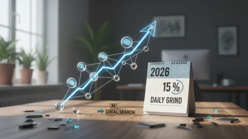The Daily Grind: AI Local Search Surges 15% in 2026