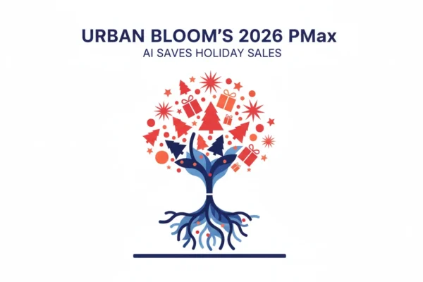 Urban Bloom’s 2026 PMax: AI Saves Holiday Sales