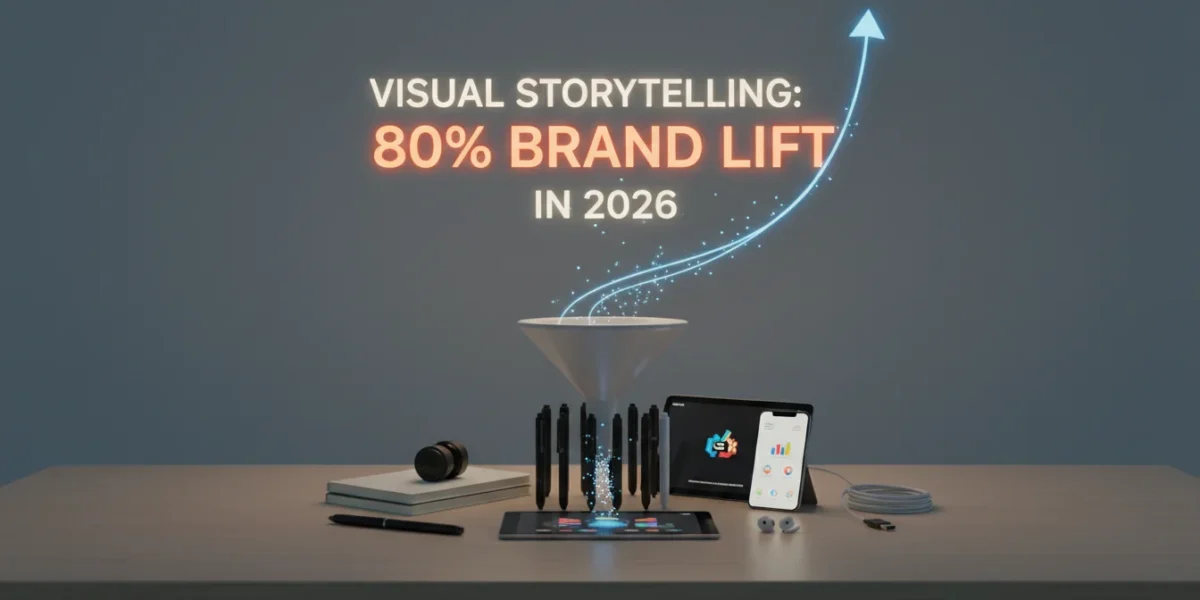 Visual Storytelling: 80% Brand Lift in 2026