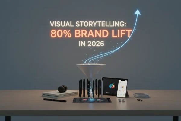 Visual Storytelling: 80% Brand Lift in 2026